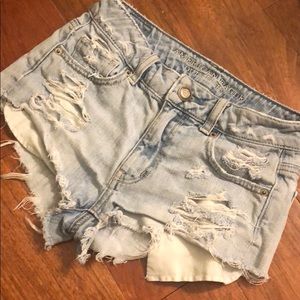 AEO jean shorts